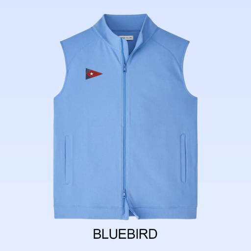 PETER MILLAR CRADLE PIQUÉ PERFORMANCE FULL-ZIP VEST